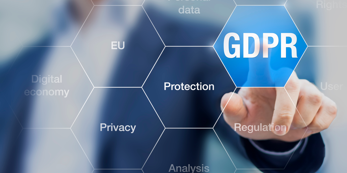An image illustration depicting the main principles of GDPR that are necessary for the police 